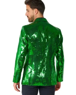 Opposuits Sequins Green Mens Suitmeister Jacket Store
