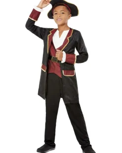 Smiffys Seven Seas Pirate Boys Costume New
