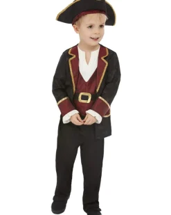 Smiffys Seven Seas Pirate Boys Costume New