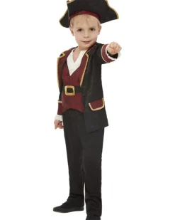 Smiffys Seven Seas Pirate Boys Costume New