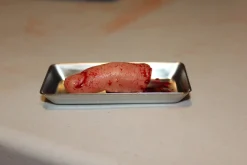 ForensicFX Studios Severed Finger Prop On Medical Metal Tray Shop