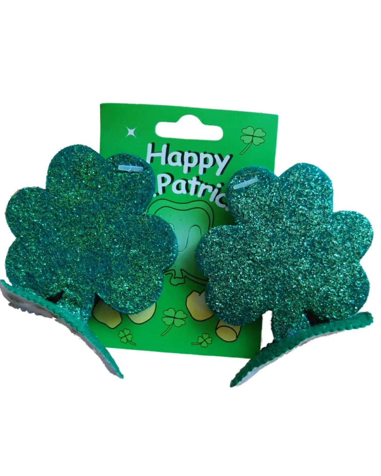 Sweidas Shamrock Glitter Hair Clips Pack Of 2 Best