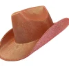 Sweidas Shimmer Red Cowboy Hat Clearance