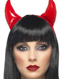 Smiffys Shiny Devil Horns Headband Outlet