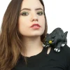 Ghoulish Productions Shoulder Buddy Black Cat New