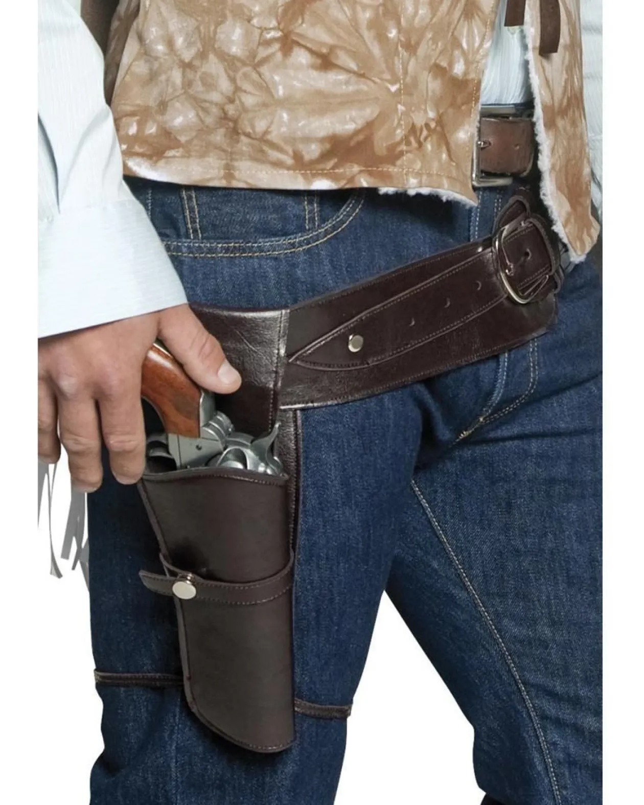 Smiffys Single Holster And Belt Hot