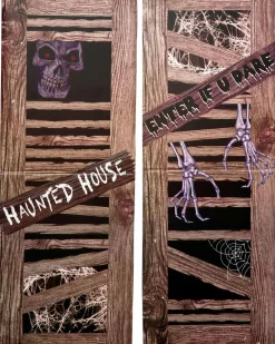 Fun World Skeleton Creepy Shutter Outdoor Decoration Fashion