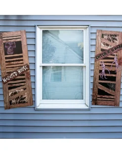 Fun World Skeleton Creepy Shutter Outdoor Decoration Fashion