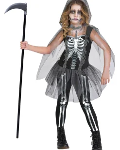 Amscan AU Skeleton Grim Reaper Girls Costume Best
