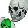 Ghoulish Productions Skull Glow In The Dark Mask Sale