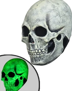 Ghoulish Productions Skull Glow In The Dark Mask Sale