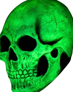 Ghoulish Productions Skull Glow In The Dark Mask Sale