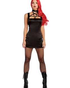 Dreamgirl International Sleek Pentagram Dress Womens Costume Flash Sale