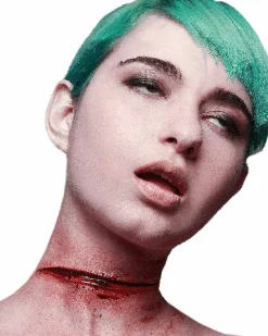 Ghoulish Productions Slit Throat Prosthetic New