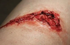 ForensicFX Studios Small Thigh Laceration Prosthetic Discount