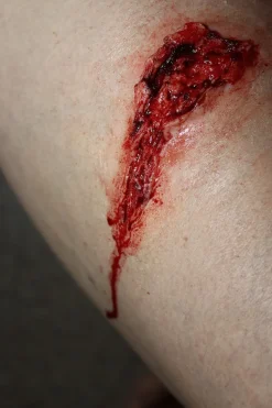 ForensicFX Studios Small Thigh Laceration Prosthetic Discount