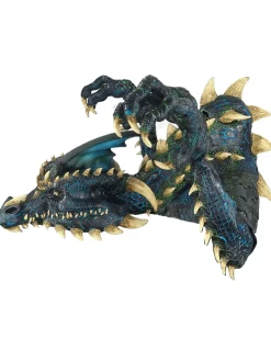 Ghoulish Productions Smoulder The Black Dragon Premium Puppet Mask Clearance