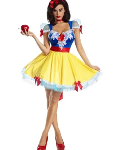 Party King Snow Apple Princess Womens Plus Size Costume Cheap