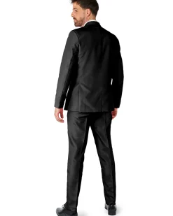 Opposuits Solid Black Mens Suitmeister Discount