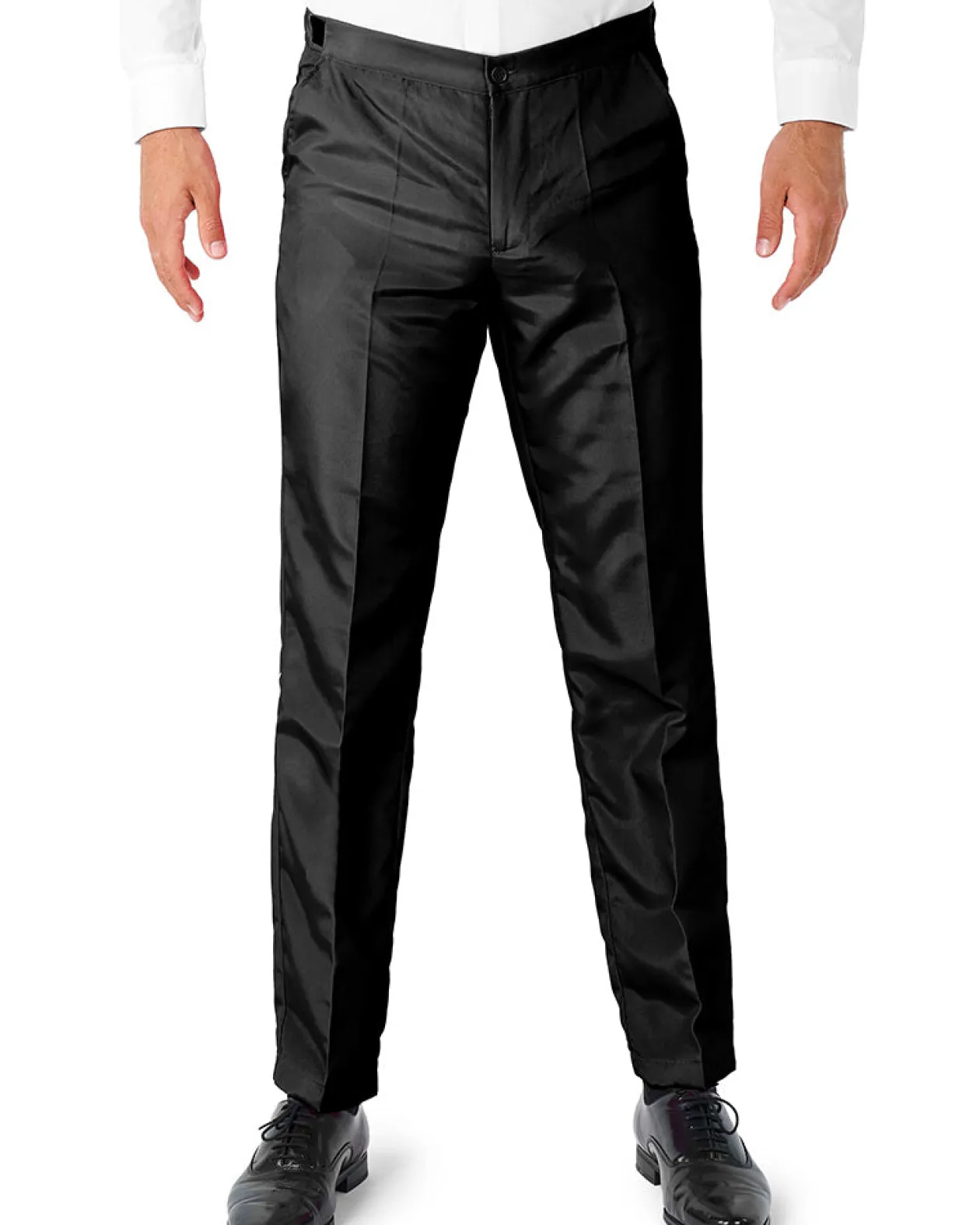 Opposuits Solid Black Mens Suitmeister Discount