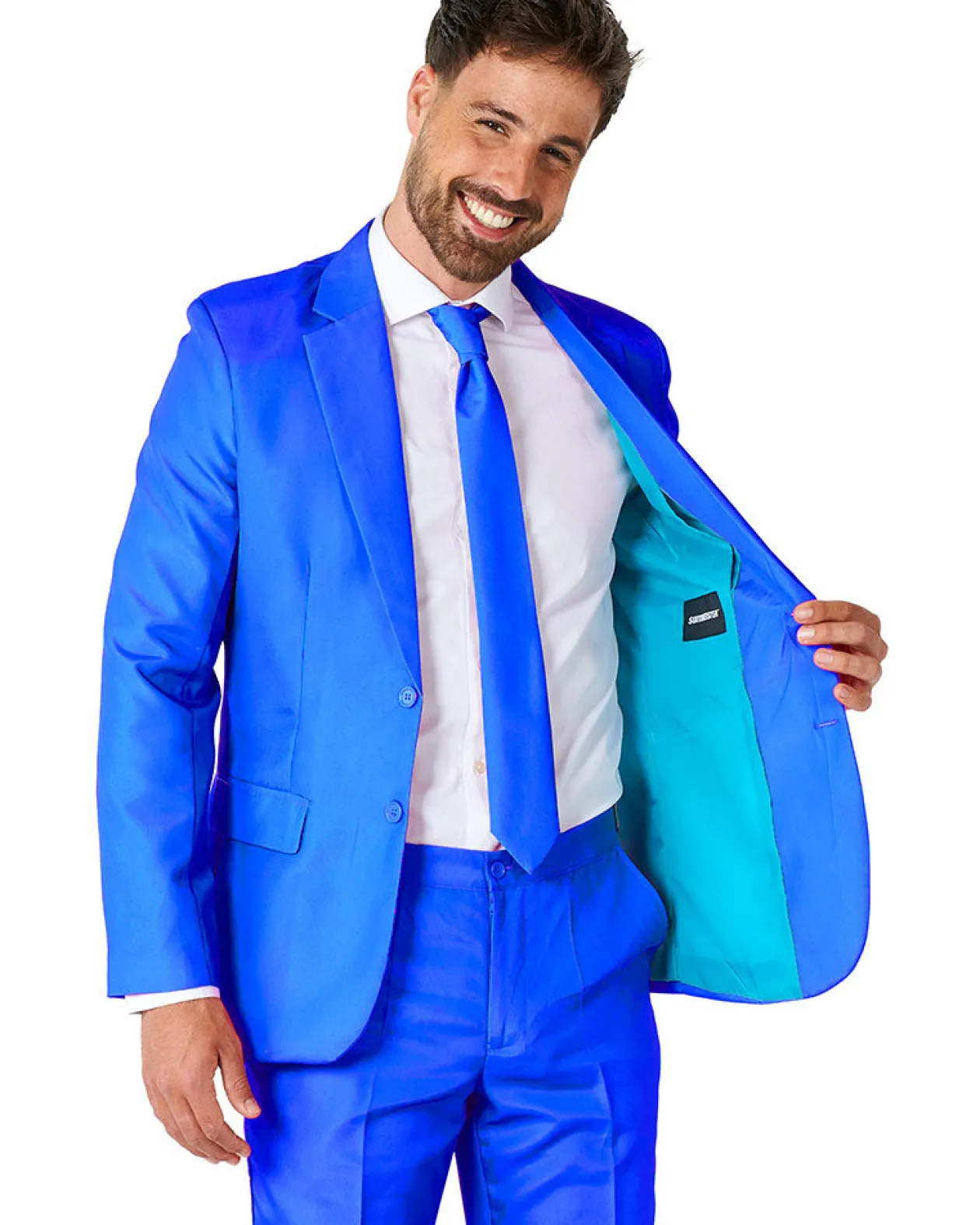Opposuits Solid Blue Suitmeister Clearance