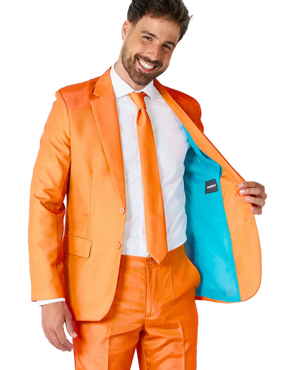 Opposuits Solid Orange Suitmeister Store