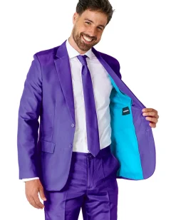 Opposuits Solid Purple Suitmeister Discount