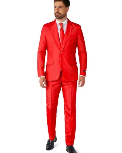 Opposuits Solid Red Suitmeister Hot
