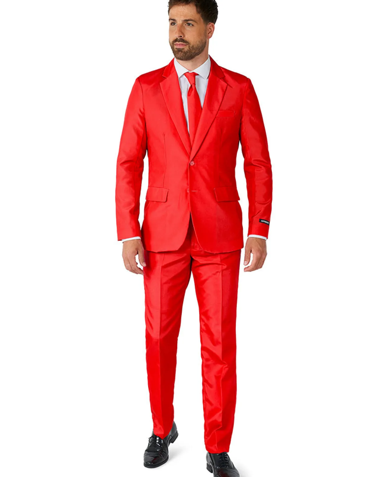 Opposuits Solid Red Suitmeister Hot