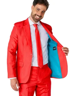 Opposuits Solid Red Suitmeister Hot
