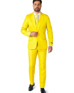 Opposuits Solid Yellow Mens Suitmeister Discount