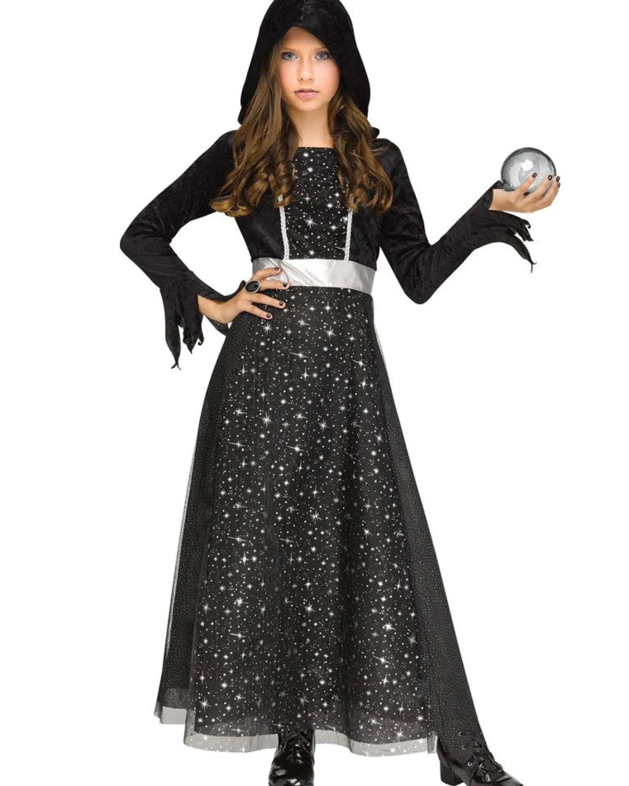 Fun World Spellcaster Witch Girls Costume Hot