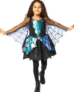 Amscan AU Spider Girl Blue Girls Costume Cheap