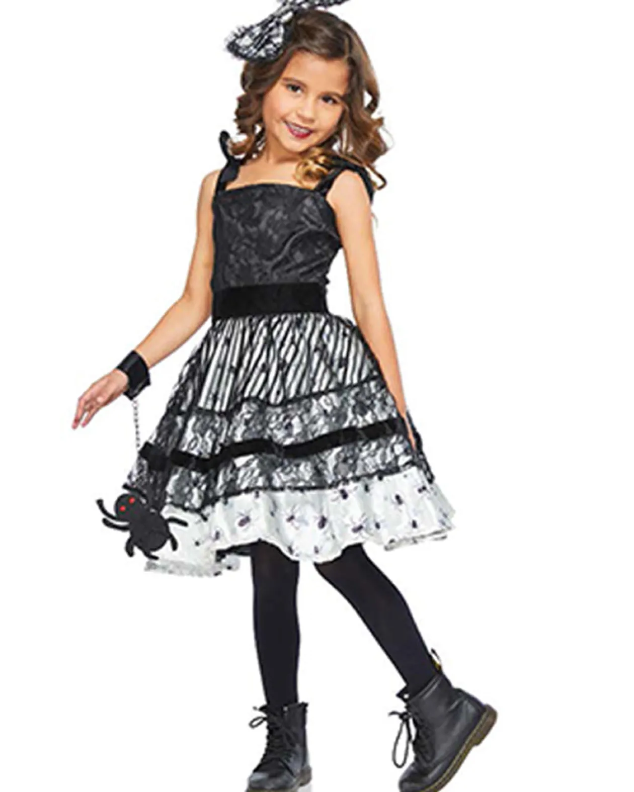 Seeing Red Spider Princess Deluxe Girls Costume Outlet