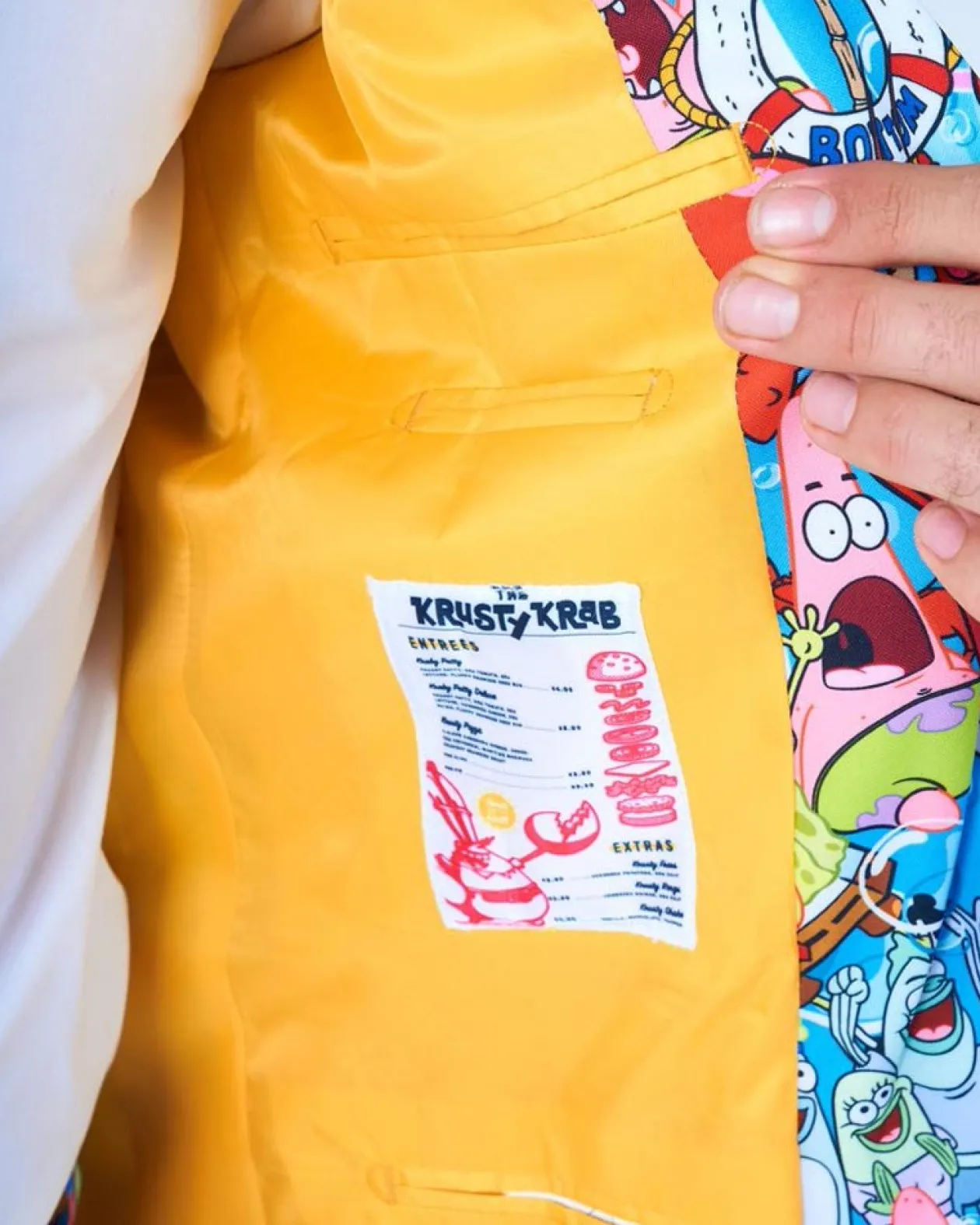 Opposuits Spongebob Frenzy Opposuit Premium Mens Suit Clearance