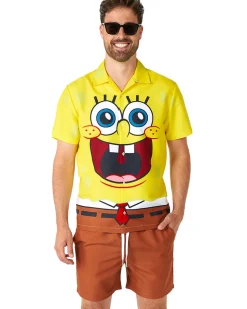 Opposuits Spongebob Mens Suitmeister Swim Suit Combo Clearance