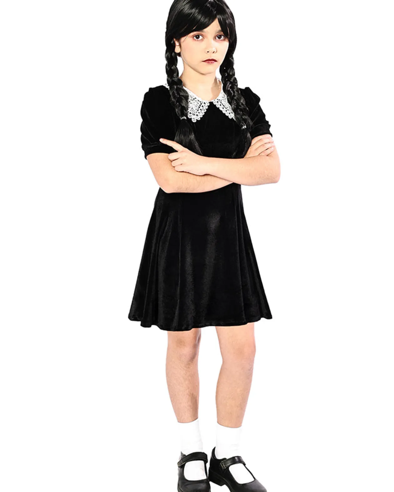 * Spooky Goth Girl Deluxe Kids Costume Clearance