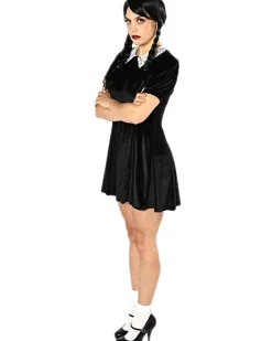 * Spooky Goth Girl Deluxe Plus Size Womens Costume Best