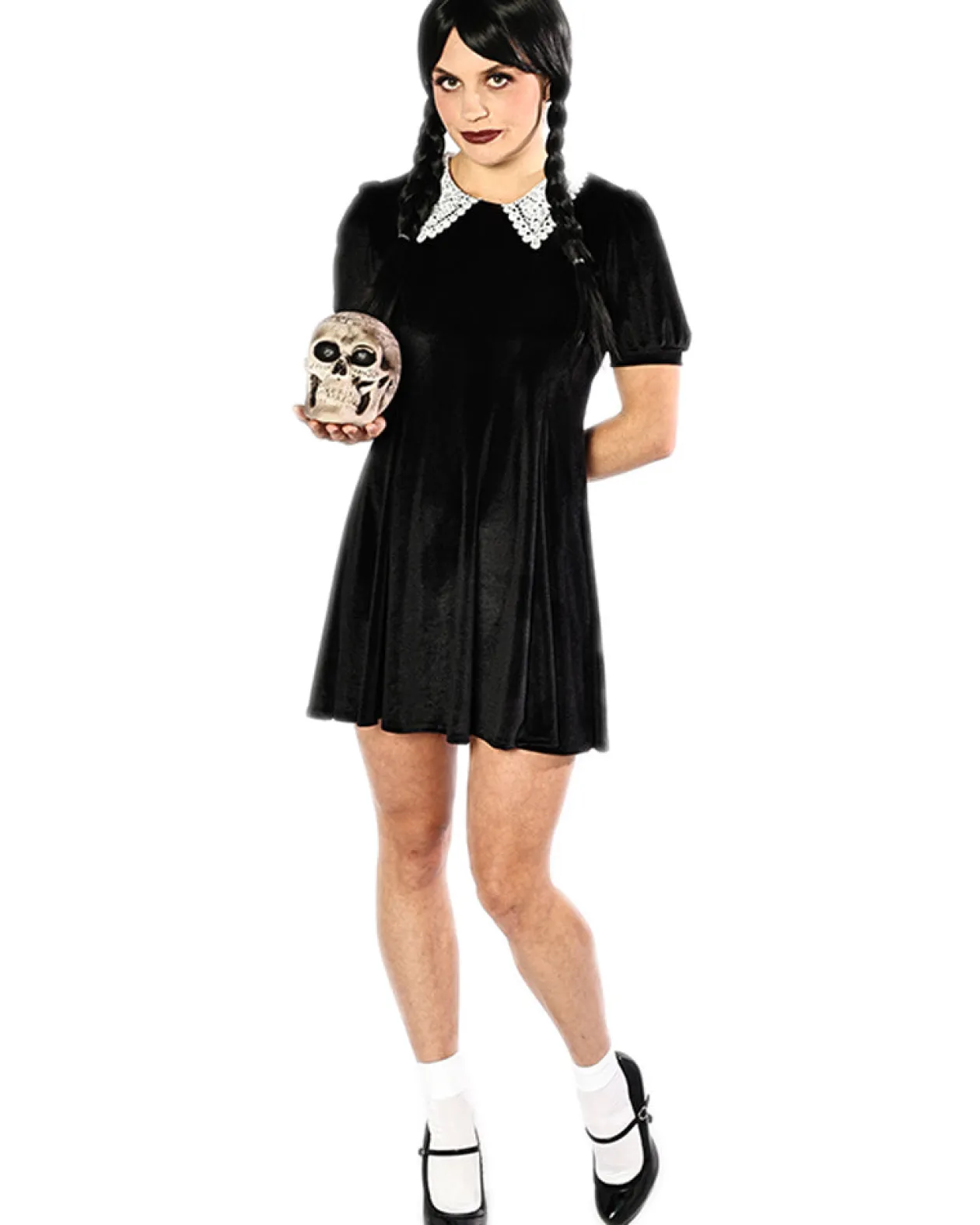 * Spooky Goth Girl Deluxe Womens Costume Shop