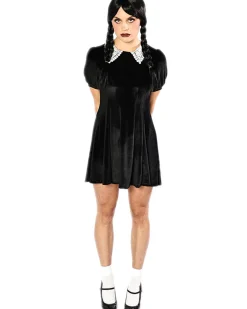 * Spooky Goth Girl Deluxe Womens Costume Shop