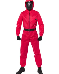 Amscan AU Squid Game Guard Deluxe Adult Costume Clearance