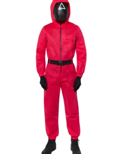 Amscan AU Squid Game Guard Deluxe Adult Costume Clearance