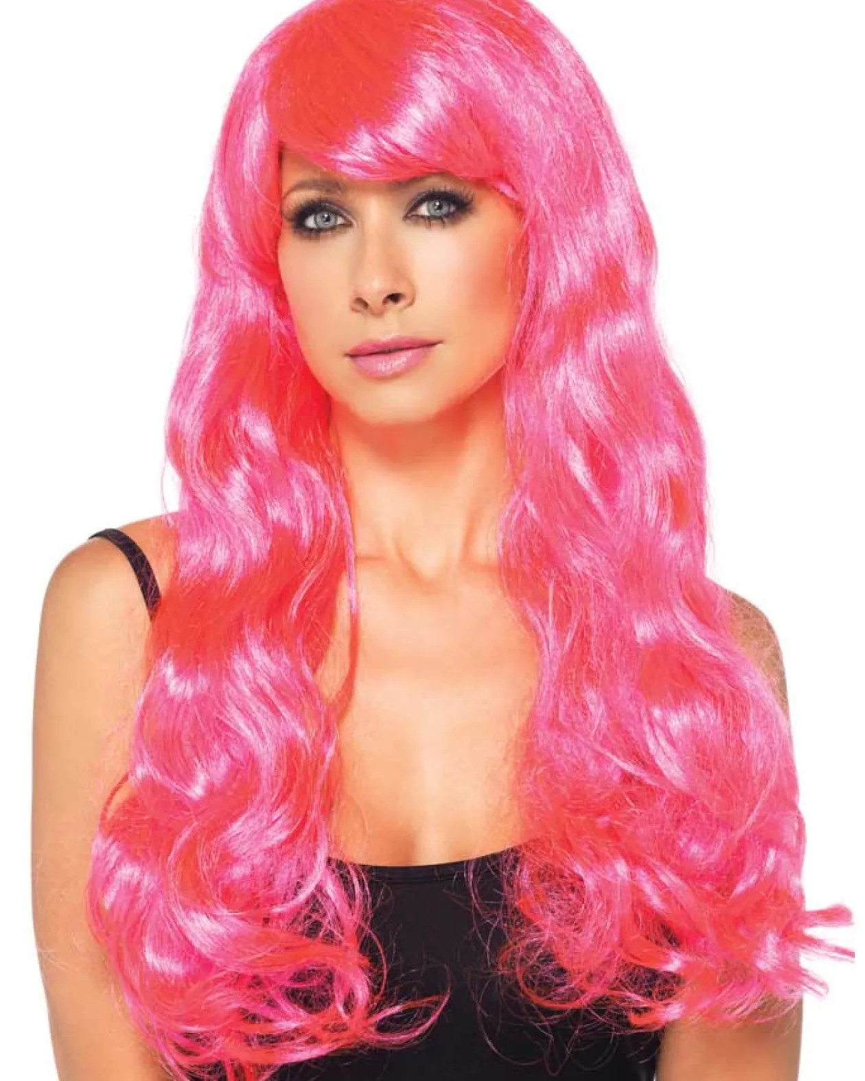Leg Avenue Starbright Long Wavy Pink Wig Store