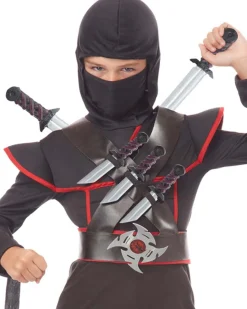 California Costumes Stealth Ninja Weapons Belt Accessory Set Shop