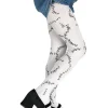 Disguise Stitched White Girls Tights Online