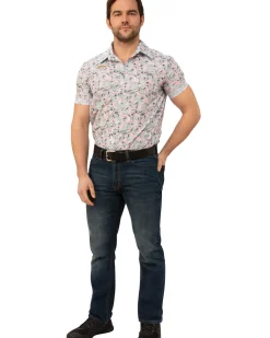 Rubies Stranger Things Jim Hopper Mens Hawaiian Shirt Best Sale