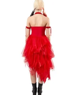 Rubies Suicide Squad Harley Quinn Red Dress Womens Costume Best Sale