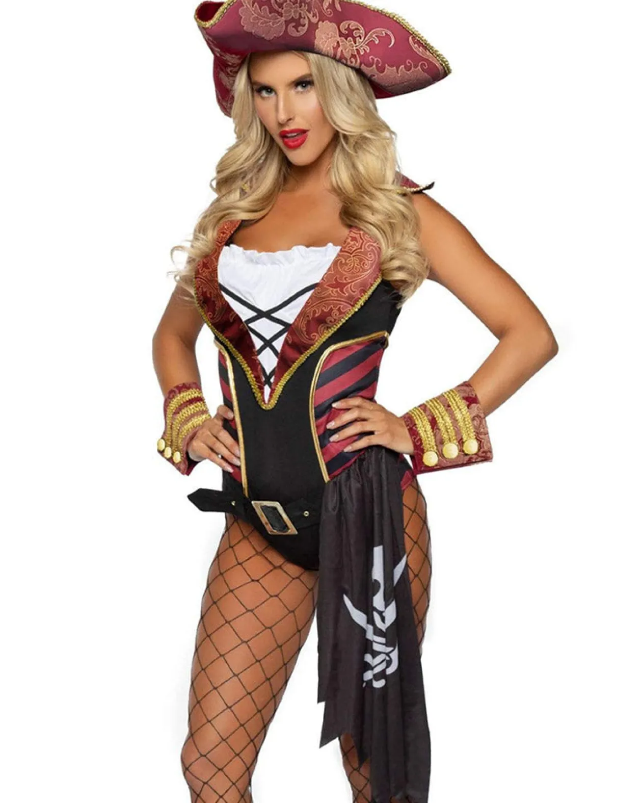 Leg Avenue Sultry Swashbuckler Pirate Womens Costume New
