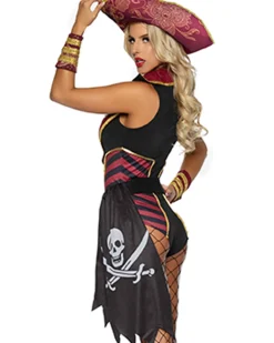 Leg Avenue Sultry Swashbuckler Pirate Womens Costume New