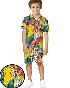Opposuits Summer Pokemon Pikachu Opposuit Boys Swim Suit Cheap